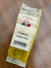 Alte Verpackung Gewürz Tüte "ALBA Curry Indian Style" MHD 2007 -leer- Sammler