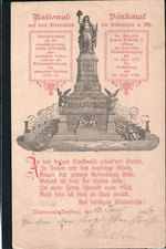 National -Denkmal auf dem Niederwald b.Rüdesheim  1886
