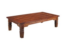 Kolonial couchtisch dunkel - couchtisch,