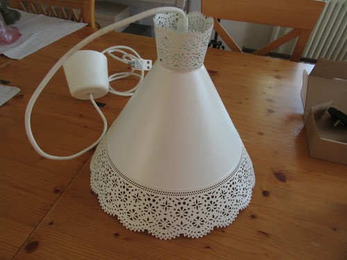 Deckenlampe weiß metall - deckenlampe,