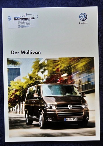 Bus multivan prospekt - bus, t5