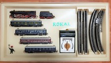 Rokal 01114, Nordexpreß-Zugpackung mit BR 03+4Wagen, TT,Hohlprofilgleis,gebr&OVP