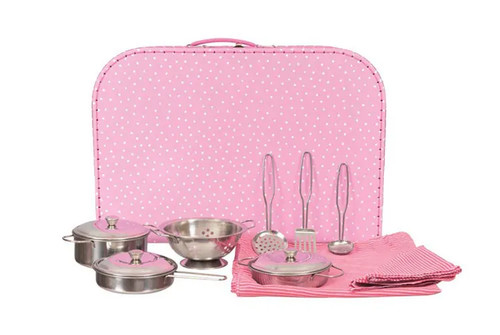 Kinderkochset topf sieb - kinderkochset, koffer