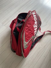 Wilson Tennistasche Schlägertasche (K)Factor Rot