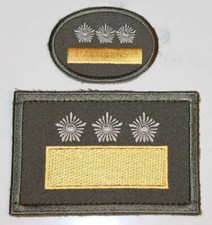 2 Stück Dienstgradabzeichen