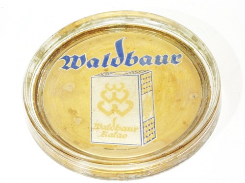 Waldbaur alter zahlteller glas - alter,