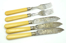 ANTIKES Fischbesteck England