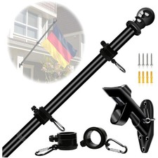 Fahnenmast Edelstahl 1,5m