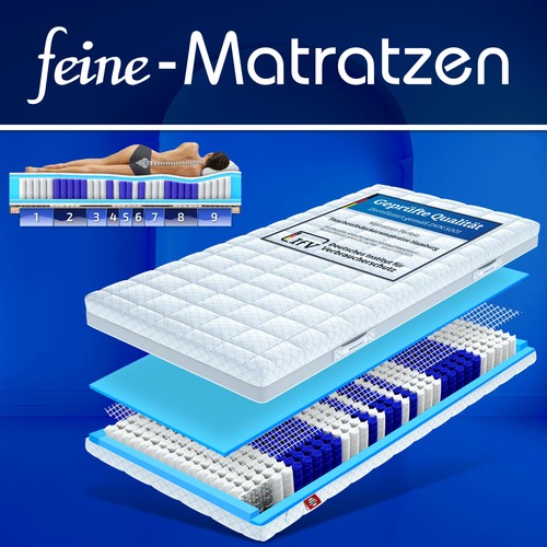 Matratzen perfekt zonen - matratzen, 9-zonen