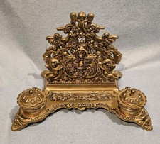 ✨Antikes Messing Tintenfass