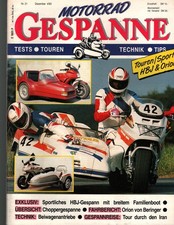 Zeitschrift Motorrad-Gespanne