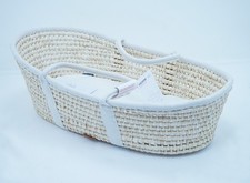 Childhome Moseskorb / Babykorb aus natürlichem Maisblatt inkl. Matratze