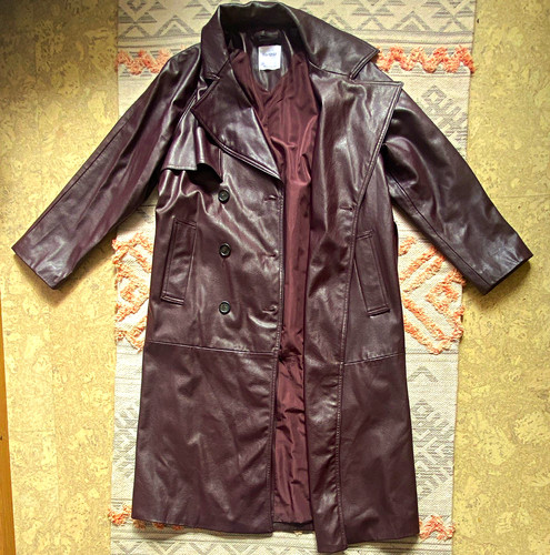 Bershka damen ledermantel - bershka,