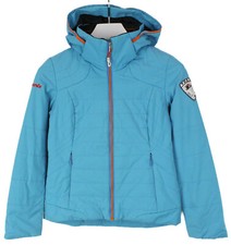 PHENIX Thunderon Digenite Thermo Jacke Damen Klein mit Kapuze Blau Skifahren