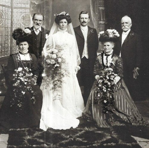 Kabinett karte stil hochzeit - karte,