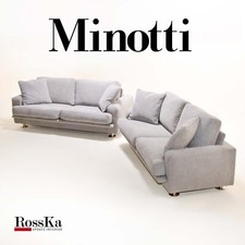 Minotti 2-Sitzer-Sofa x2 