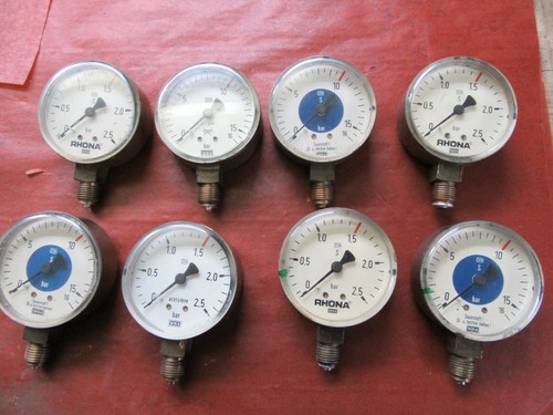 Manometer acetylen rhöna - 8,