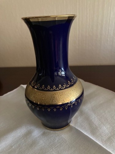 Kleine vase echt - vase,, kobalt