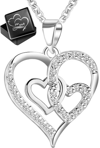 Herz kette 925 silber - kette,