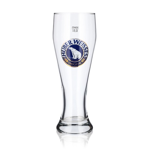 Huber weisse bier glas - huber, 0,5l