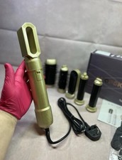6 in 1 Haartrocknerbürste Heißluft Lockenwickler Glätteisen Schnelltrocknend High Speed Salon