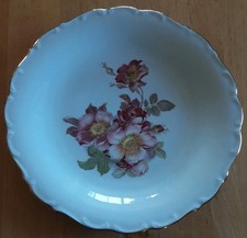 Servierteller  Blumen Goldrand Schumann Arzberg Bavaria  ca 30 cm guter Zustand 