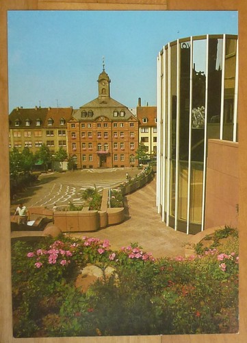 Pirmasens rathaus pfalz - rathaus, ca