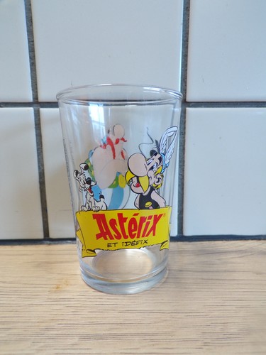 Mustard glass vintage asterix - mustard, glass-vintage-asterix