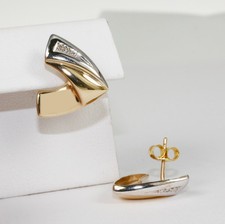 Glänzende Ohrringe Ohrstecker