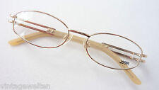 Joop Designer Brillen-Fassung gold Akzentbügel Damen Herren Gestelle Grösse M