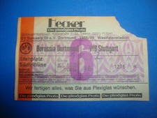 88/89 Ticket BVB Dortmund VFB