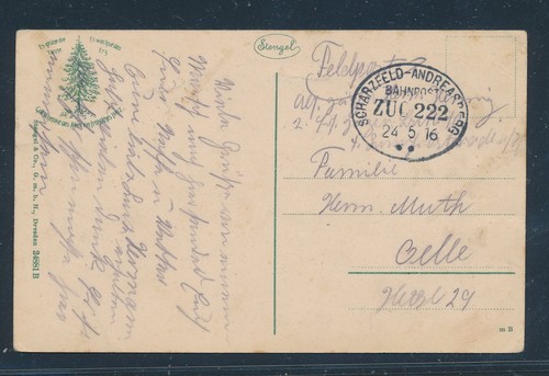 7777 bahnpost ovalstempel - 7777),