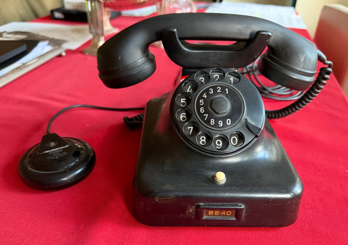 Bakelit telefon w48 - bakelit,