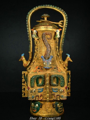 Bronze ware gold gemälde - ware,