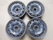 4x Stahlfelgen 6jx15 ET38 VW, Seat, Skoda LK5x100, 6R0601027D (D1598)