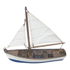 Fischerboot aus Holz 16 x 14