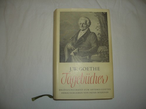 Goethe tagebücher - w.,