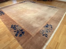 6284  "GEWASCHEN" Antik Finished China  Orientteppich 310x260 Tappeto Rug Carpet