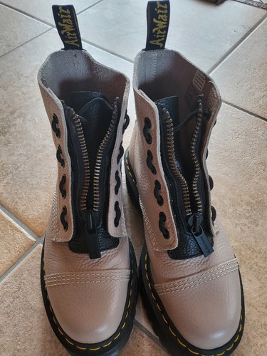 Martens leder stiefelette - dr.,