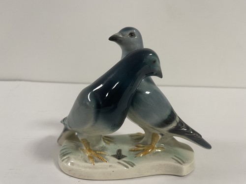 Sammler figur porzellan tauben - porzellan,