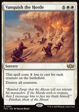 Magic/MTG Vanquish the Horde TDC-91 Rare Englisch Neu