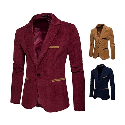 Herren patchwork cord - patchwork,