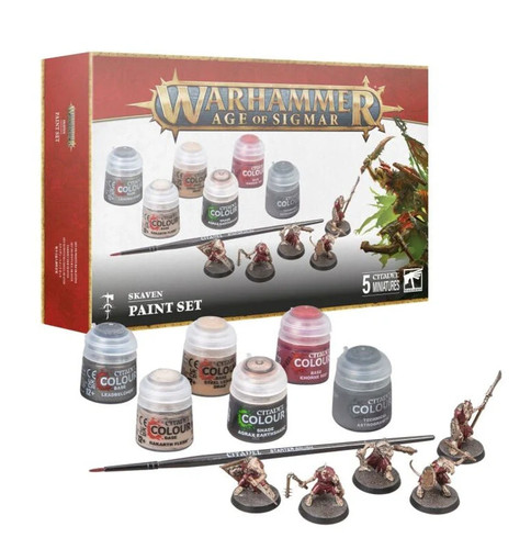 Warhammer skaven paint - paint, set