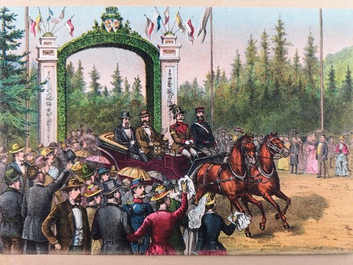 Chromolithographie 1888 - chromolithographie, v.