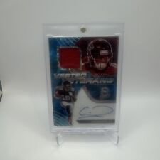 2020 Panini Spectra Calvin Ridley Auto Patch Vested Veterans Disco Prizm /25 NFL