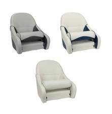 Bootssitz "WESER", Bootsstuhl Steuerstuhl, Vinylleder, Boot Motorboot Yacht