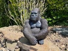 Gorilla Deko Tierfigur Höhe