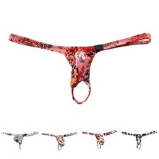 Bequem Herren Männlich Schnell Trocknend Suspensorium T-Back Unterhose