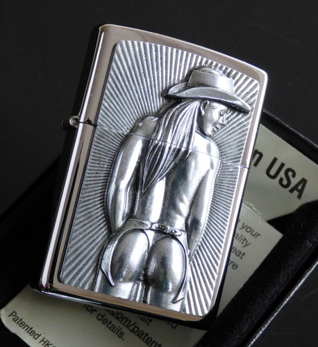 Zippo lighter cow girl - lighter,