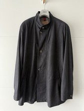 Christ Herren Lederjacke 54 Echtleder Nappaleder Dunkelgrau – top Zustand